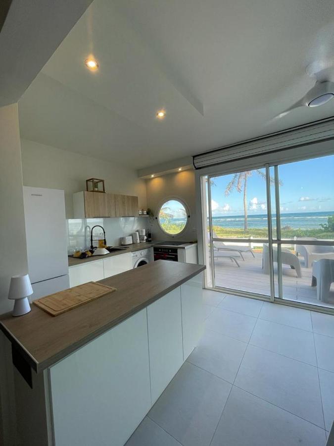 Appartement La Perle, T2 Les Pieds Dans L'Eau A 50M De La Mer Saint-Francois  Exterior photo