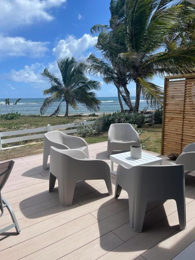 Appartement La Perle, T2 Les Pieds Dans L'Eau A 50M De La Mer Saint-Francois  Exterior photo